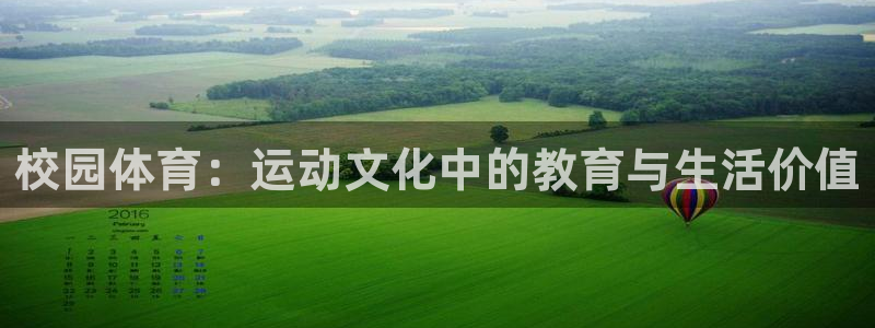 77体育官网：校园体育：运动文化中的教育与生活价值